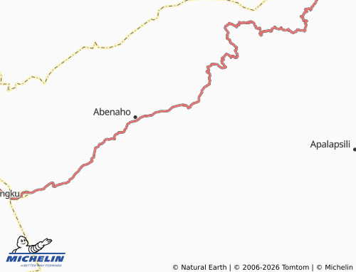 MICHELIN Yawan map - ViaMichelin