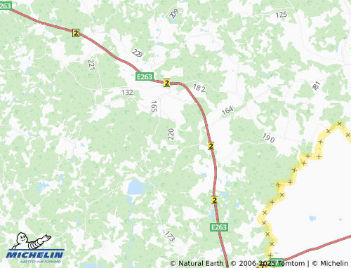 MICHELIN Heinasoo map - ViaMichelin