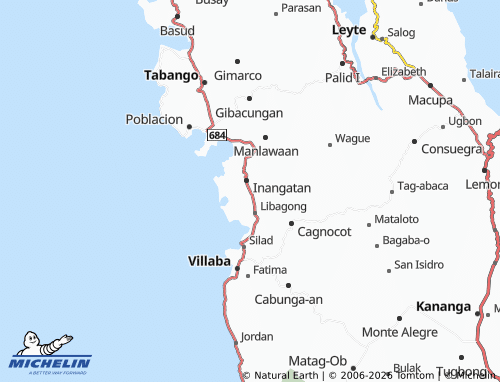 MICHELIN Butason II map - ViaMichelin