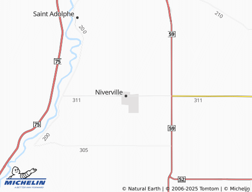 MICHELIN Niverville map - ViaMichelin