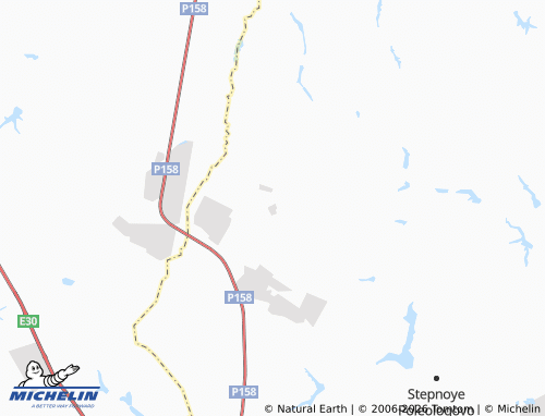 MICHELIN-Landkarte Stepnoye Smagino - ViaMichelin