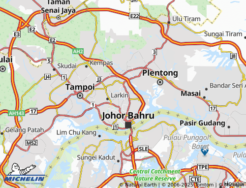 MICHELIN Taman Suria map - ViaMichelin