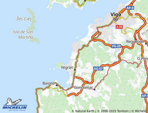 Kaart MICHELIN Fontán - ViaMichelin