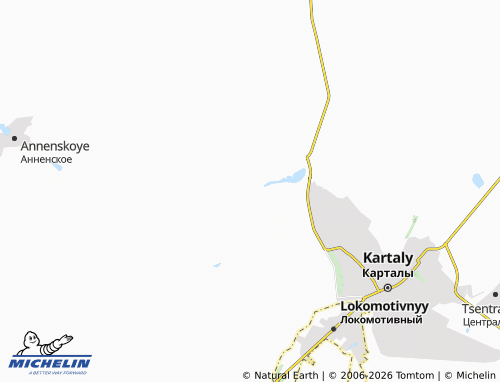 MICHELIN-Landkarte Rodniki - ViaMichelin