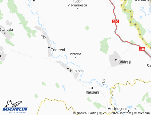 MICHELIN Victoria map - ViaMichelin