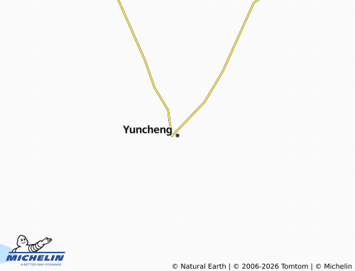MICHELIN Yuncheng map - ViaMichelin