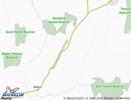 Mappa MICHELIN Makurdi - ViaMichelin