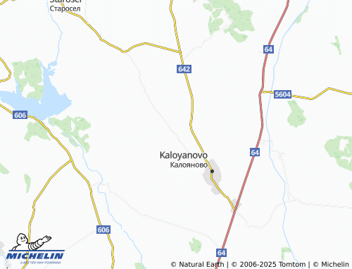 MICHELIN Zhitnitsa map - ViaMichelin