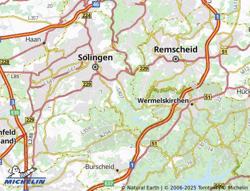 Mapa MICHELIN Jagenberg - ViaMichelin