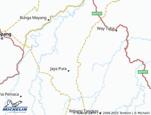 MICHELIN Kambang map - ViaMichelin