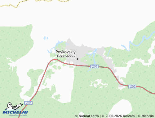 MICHELIN-Landkarte Poykovskiy - ViaMichelin