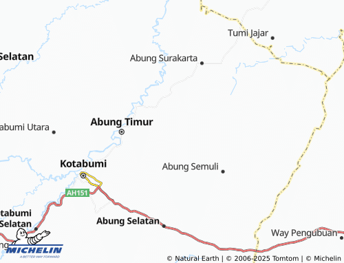 MICHELIN Peraduan Waras map - ViaMichelin