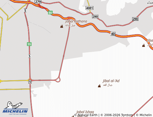 MICHELIN-Landkarte al-Mustaqbal - ViaMichelin