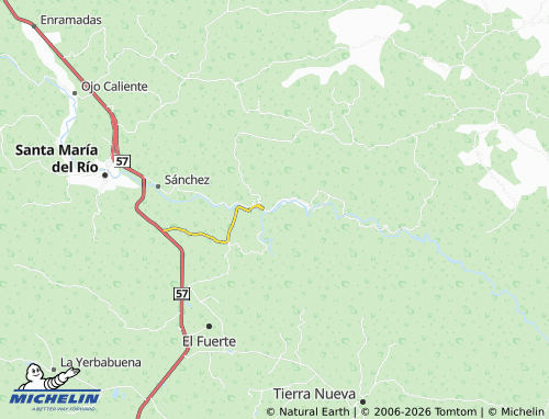 Mapa MICHELIN La Labor del Río - ViaMichelin