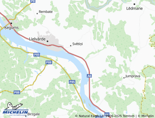 MICHELIN Kaibala map - ViaMichelin