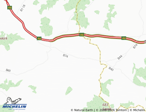 MICHELIN Craigdarragh map - ViaMichelin