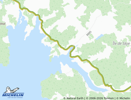 Carte MICHELIN Struan - ViaMichelin