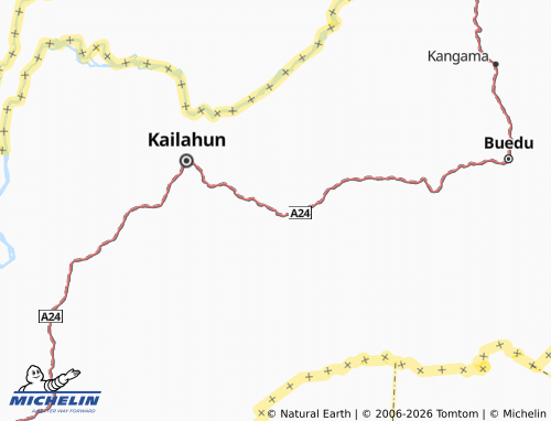 Mappa MICHELIN Pandobu - ViaMichelin