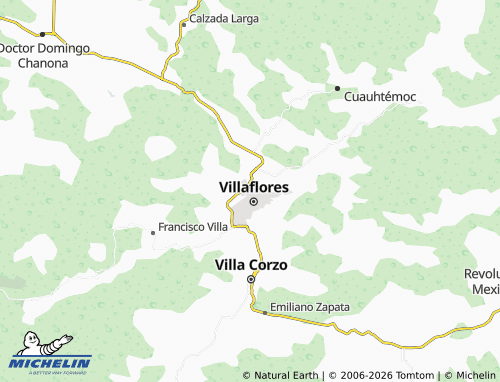 MICHELIN Santa Catarina map - ViaMichelin