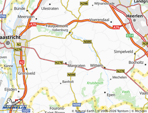 Mapa MICHELIN Scheulder - ViaMichelin
