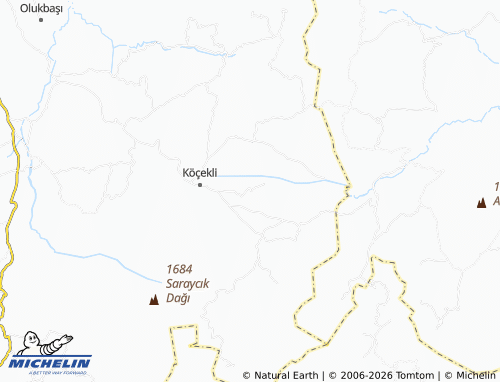 Mapa MICHELIN Karadedeoğlu - ViaMichelin