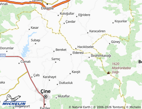 MICHELIN Elderesi map - ViaMichelin