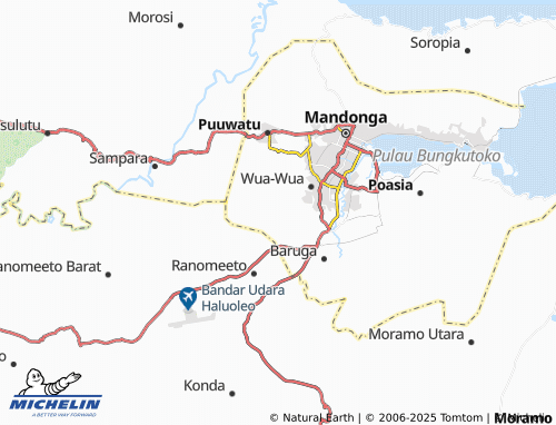MICHELIN-Landkarte Watubangga - ViaMichelin