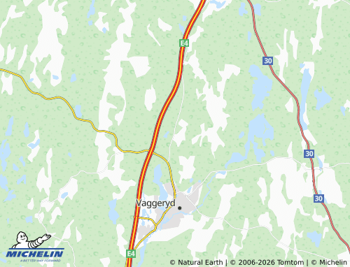 Carte MICHELIN Byarum - ViaMichelin