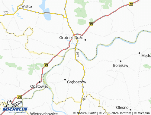 MICHELIN Borusowa map - ViaMichelin