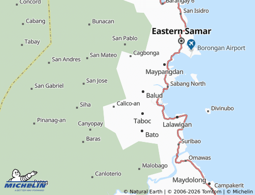 MICHELIN Campesao map - ViaMichelin