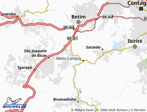 Carte MICHELIN Santa Izabel - ViaMichelin