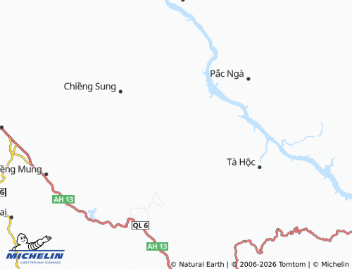 MICHELIN-Landkarte Chiềng Chăn - ViaMichelin