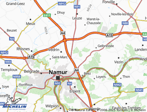 Mappa MICHELIN Champion - ViaMichelin