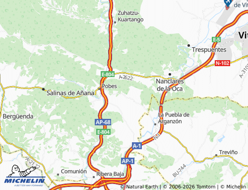 Carte MICHELIN Lasierra - ViaMichelin