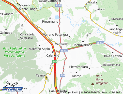 Carte MICHELIN Marzanello - ViaMichelin