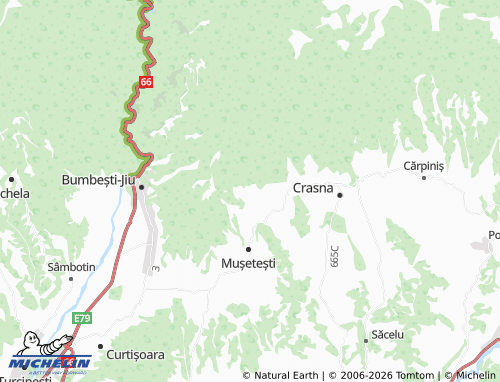 Mappa MICHELIN Stăncești - ViaMichelin