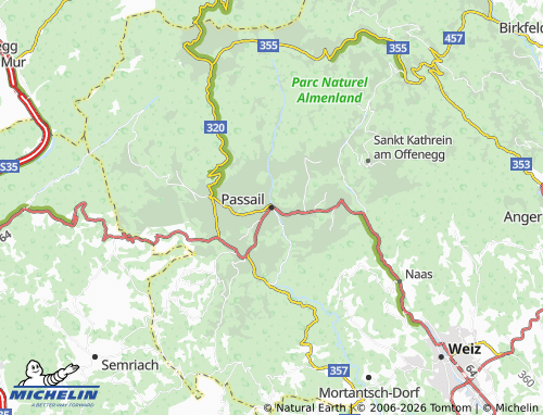 MICHELIN Passail map - ViaMichelin