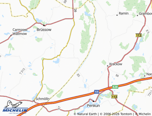 MICHELIN Bagemühl map - ViaMichelin