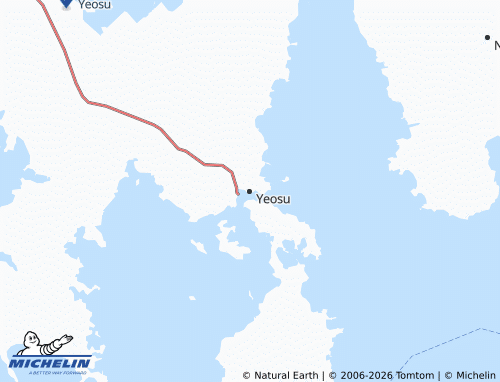 MICHELIN-Landkarte Yeosu - ViaMichelin