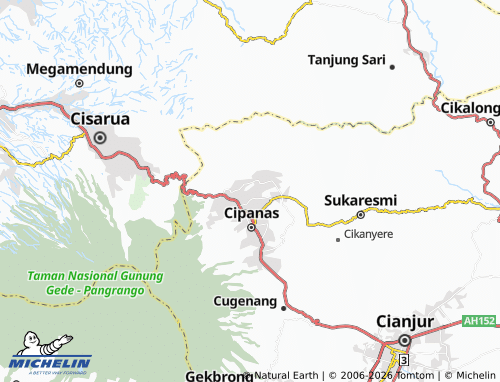 Mapa MICHELIN Palasari - ViaMichelin