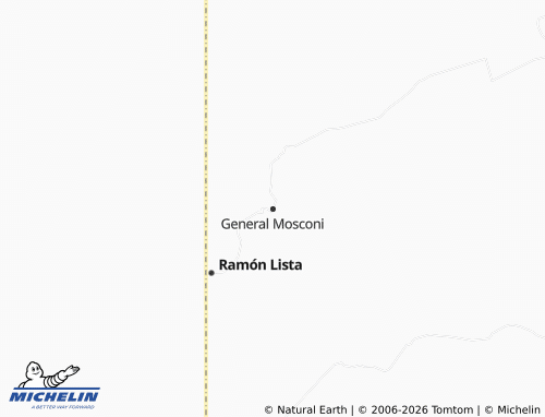 Mappa MICHELIN General Mosconi - ViaMichelin