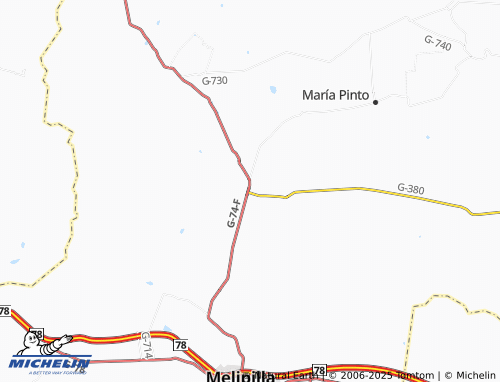 MICHELIN Bollenar map - ViaMichelin