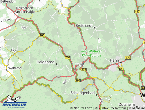 Mapa MICHELIN Heimbach - ViaMichelin