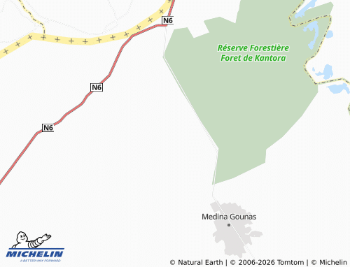 Mapa MICHELIN Ouassadou - ViaMichelin