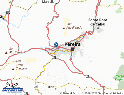 MICHELIN 30 de Agosto map - ViaMichelin
