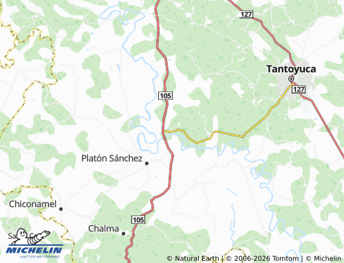 Mapa MICHELIN El Remanso - ViaMichelin