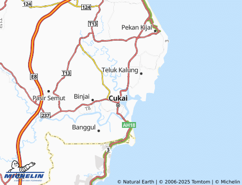 MICHELIN-Landkarte Taman Kemaman - ViaMichelin