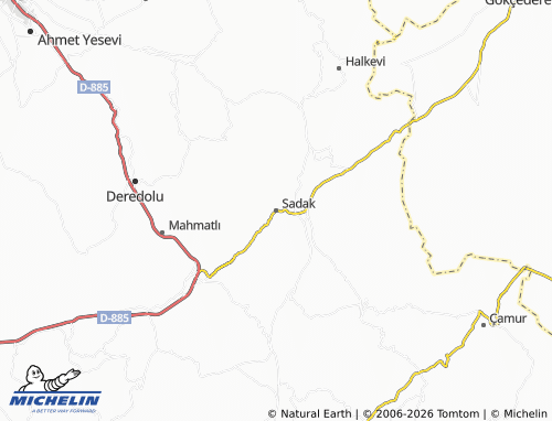 Mapa MICHELIN Sadak - ViaMichelin