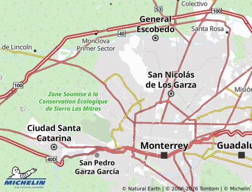 Mappa MICHELIN Paso del Águila Primer Sector - ViaMichelin