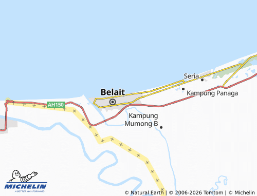 Mapa MICHELIN Kampung Pandan C - ViaMichelin